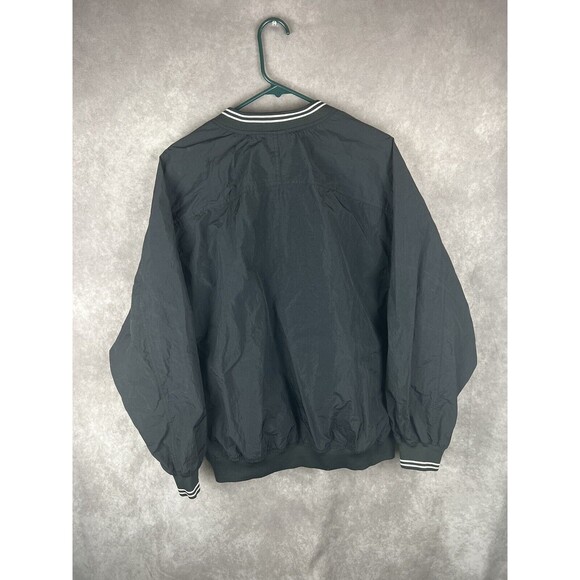 Vintage White Tag NIKE Center Check Embroidered Swoosh Pullover Jacket Size L - Picture 2 of 4